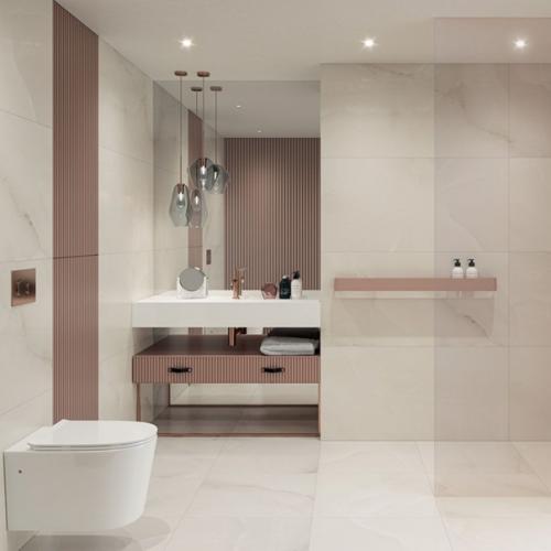 Плитка с ониксом в главной роли.