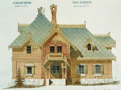 Русское деревянное зодчество. 07