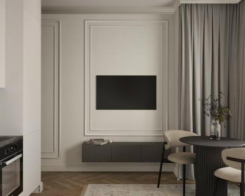 Проект 1-комнатной квартиры 38 м 2 в ЖК вереск в Москве. 02