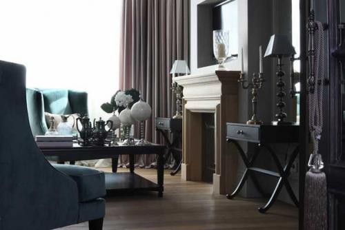 Элегантный интерьер квартиры в Москве. 01