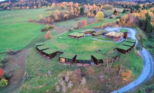 Эко - отель, замаскированный под травянистый ландшафт. 01 Эко - отель, замаскированный под травянистый ландшафт. 01