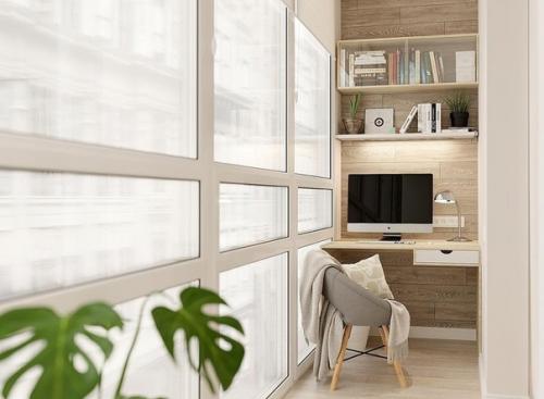 Ламинат на стене: за и против. 07