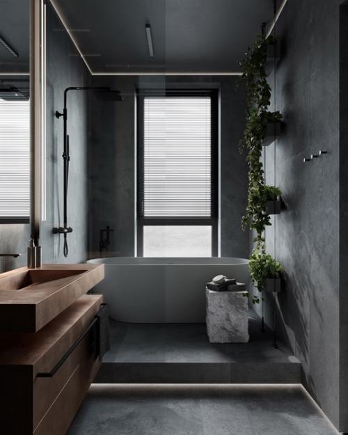 Черная ванная: да или нет? 03