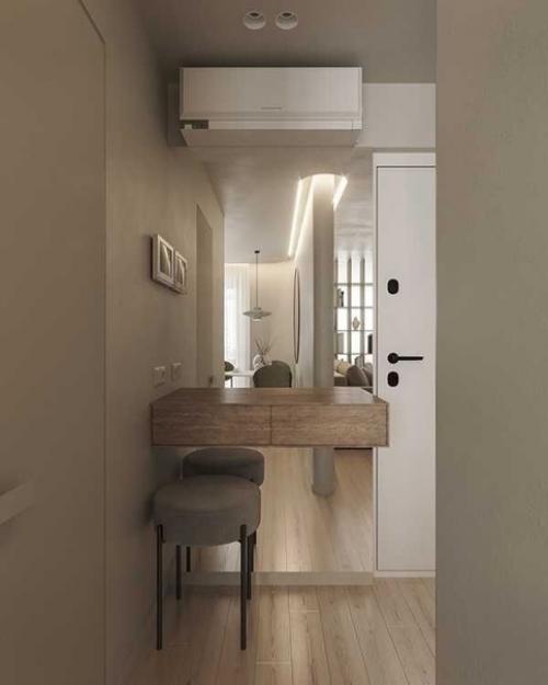 Планировка и дизайн квартиры 36 кв. 01