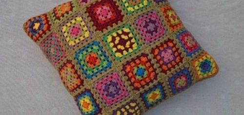 Подушки из мотивов. 06