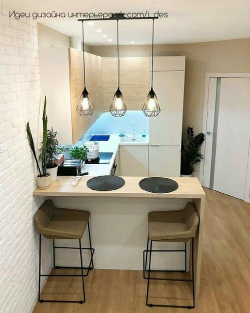 Кухня - гостиная, реализация. 02