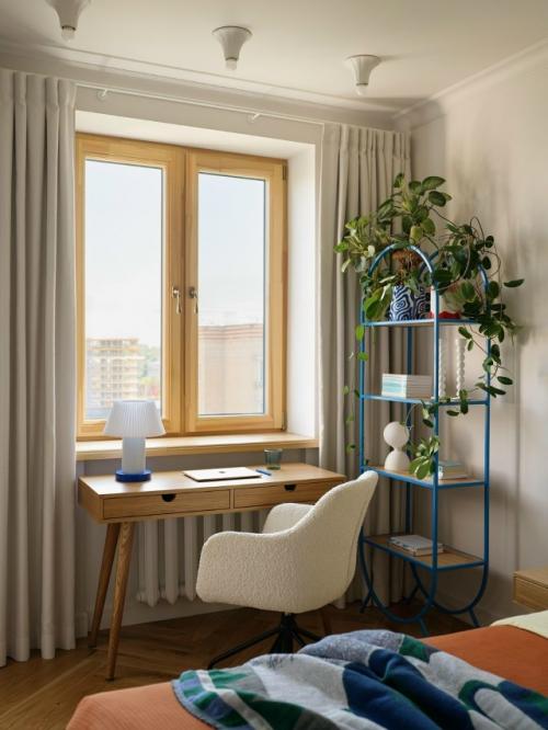 Реализованный интерьер квартиры, площадью 41, 5 кв. 05