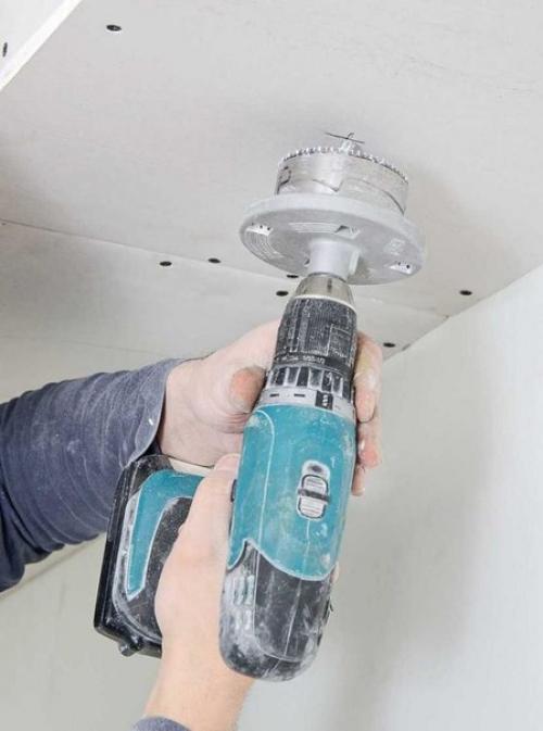 Подвесной потолок из гипсокартона. 06