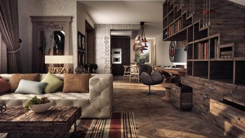 Стиль Рустик - это европейский аналог американского стиля кантри или другими словами Деревенский шик. 04