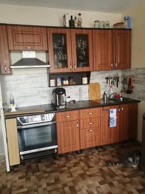 Подборка кухонь в синих оттенках линейки меловых красок Aturi Design. 07