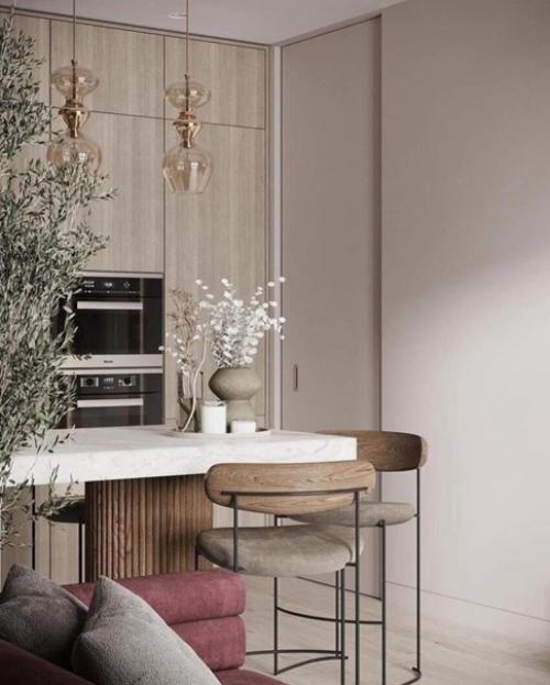 Интерьер кухни - гостиной. 05