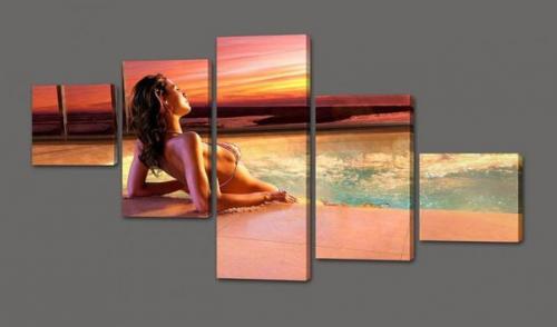 Картины на холсте для интерьера пользуются большим спросом, так как они красивые и экологичные? 08