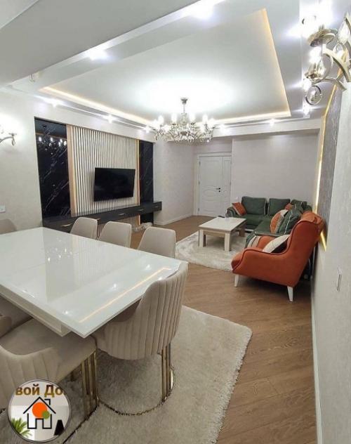 Крутой ремонт. В просторной квартире. 03