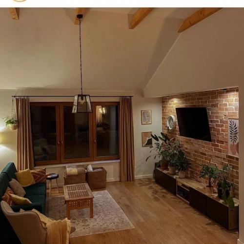 Уютный скандинавский интерьер загородного дома. 02