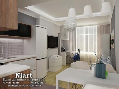 1-Но комнатная квартира - студия 23 кв. 01