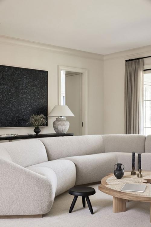 Утончённый современный декор и стильная спокойная гамма: дом на Лонг-айленде. 02