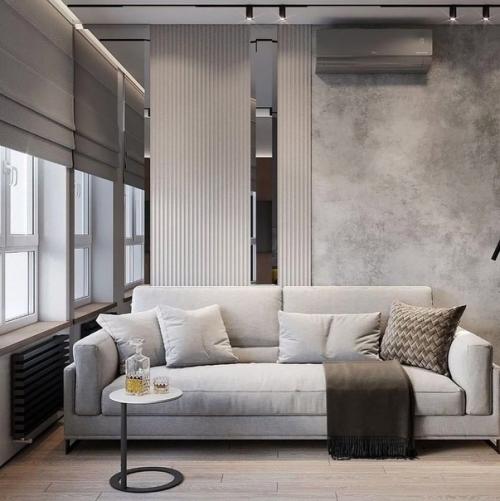 Интерьер кухни - гостиной. 04