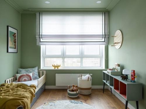 Нежный интерьер трешки для большой семьи. 06