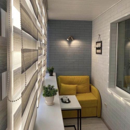 Обустройство балкона для отдыха. 02