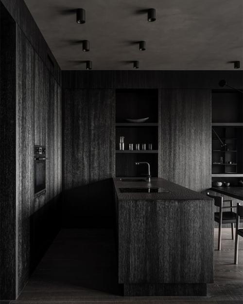 Реализованный интерьер квартиры, площадью 55 кв. 02