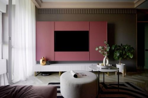 Яркая, колоритная эклектика в интерьере кухни - гостиной. 02