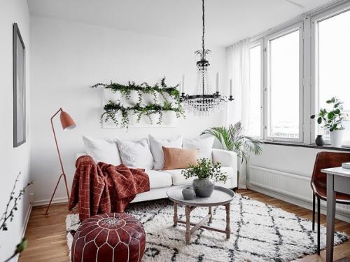 Минимализм в однокомнатной квартире. 02