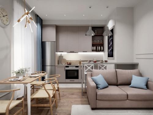 Проект для большой однушки в ЖК донской Олимп. 03