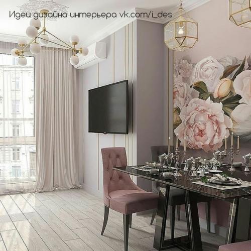 Как вам роспись стены на кухне? 03