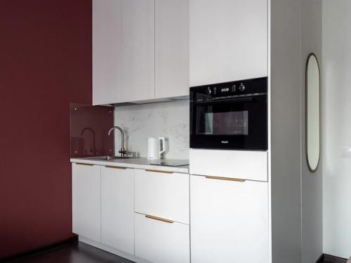 Интерьер квартиры - студии 26, 4 м 2 (+ балкон) в ЖК чистое небо в Санкт-петербурге. 02