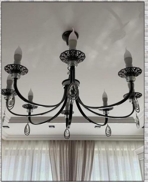 Оформленная кухня красиво. 07