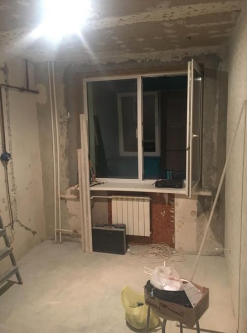 До и после ремонта квартиры. 03