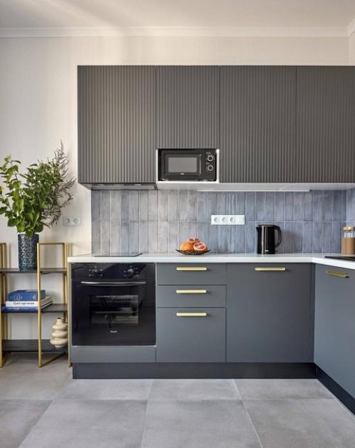 Интерьер 1-комнатной квартиры 39 м 2 в ЖК октябрьское поле в Москве. 02