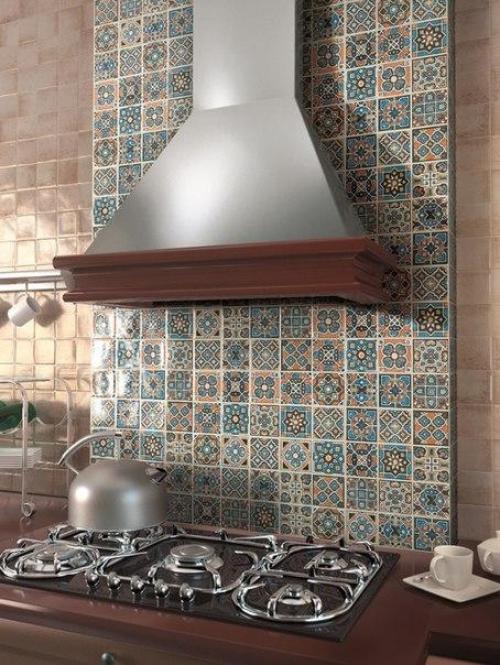 Стиль печворк.   Керамическая плитка пэчворк очень востребована и пользуется большой популярностью в создании дизайна интерьера. 08