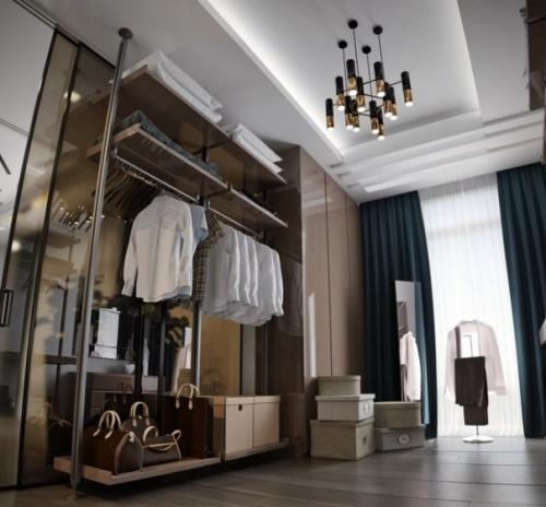 Интерьер с мужским характером. 05