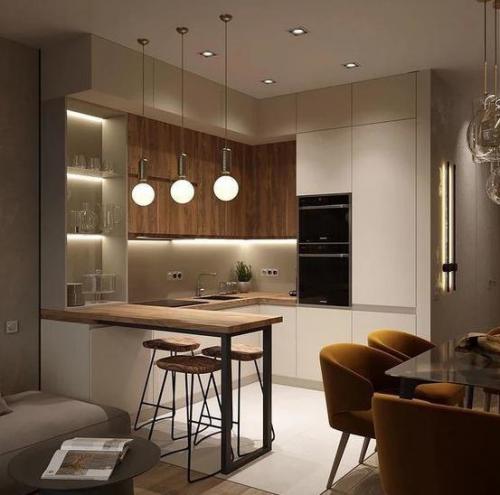 Подборка угловых кухонь. 02