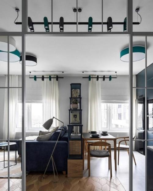 Квартира в скандинавском стиле для молодой пары. 02