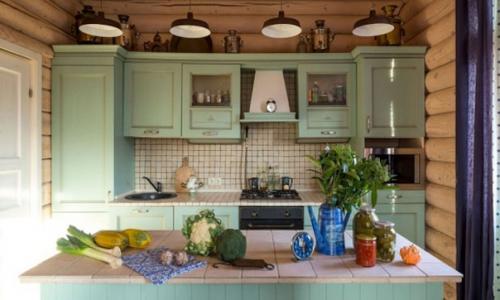 Экстерьер и дизайн интерьера загородного дома в стиле кантри. 03