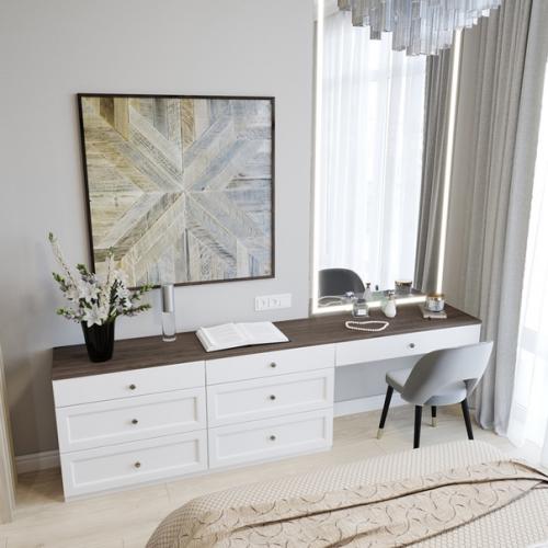 Визуализация интерьера квартиры 36 кв. 06