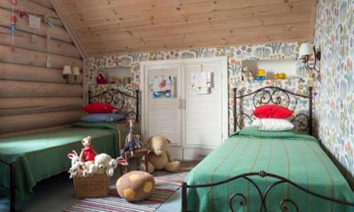 Экстерьер и дизайн интерьера загородного дома в стиле кантри. 07