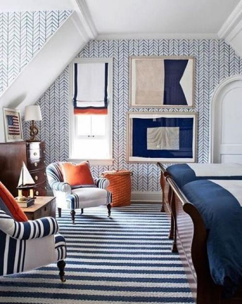 Задумывались ли вы, насколько интерьер может украсить простая полоска? 02