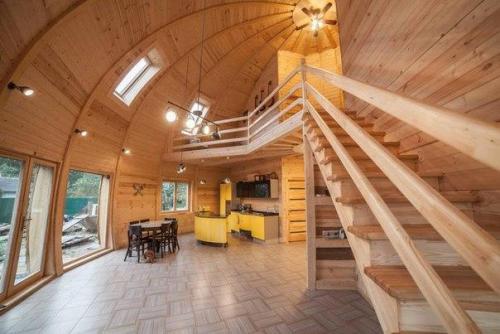 Российская компания серию домов с футуристическим внешним Видом создала. 02