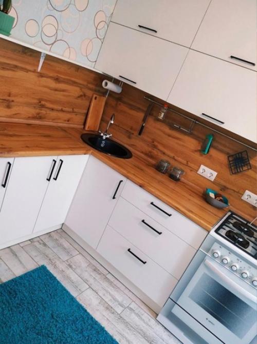 Уютная кухня. В современном стиле. 03