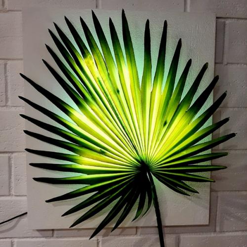 Панно - светильник Пальма! 03