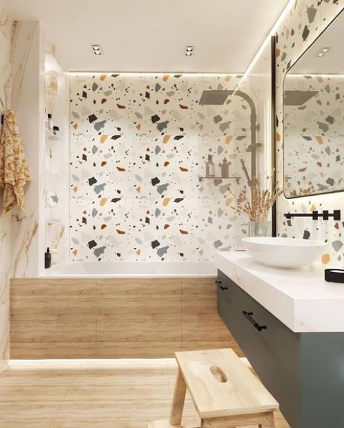 Не бойтесь сочетать цвета, например, как в этой квартире. 05