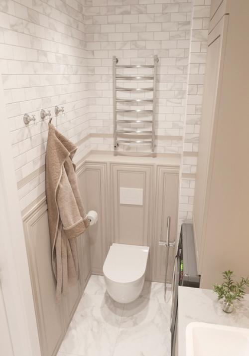 Визуализация интерьера квартиры 36 кв. 09