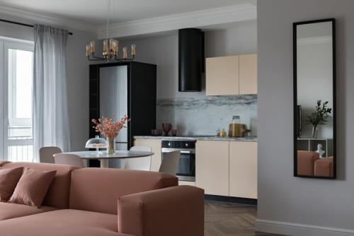 Дизайнер Татьяна Дзюбина оформила гармоничный интерьер квартиры, в которую хочется поскорее въехать. 05