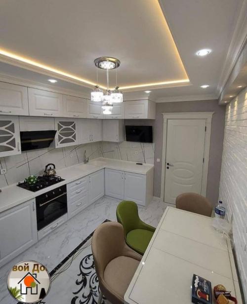 Крутой ремонт. В просторной квартире. 01