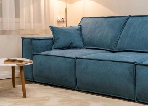 Модульный диван чикаго в благородной обивке шенилл Lounge. 02