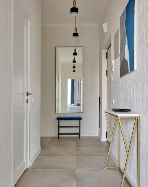 Интерьер 1-комнатной квартиры 39 м 2 в ЖК октябрьское поле в Москве. 08