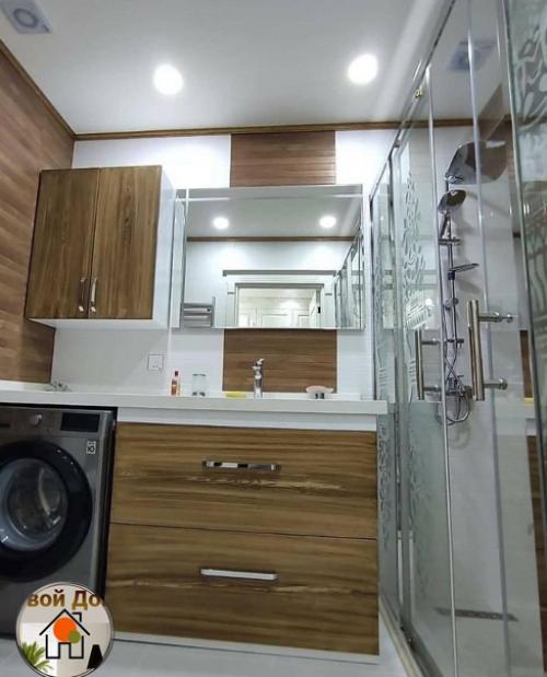 Крутой ремонт. В просторной квартире. 08